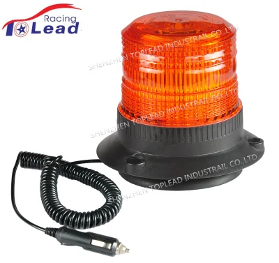 Montagem magnética de chumbo superior LED âmbar luz de advertência de farol estroboscópico lâmpada de empilhadeira